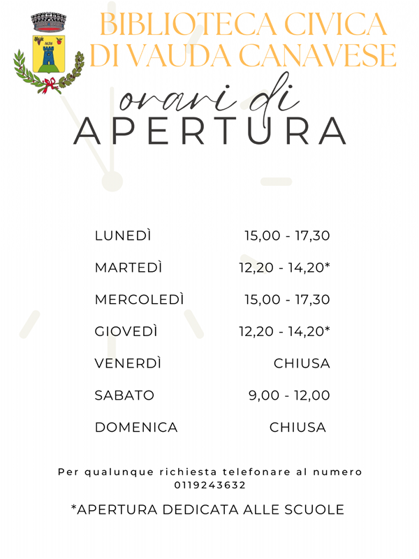 Orari aggiornati
