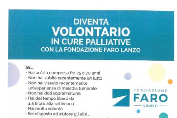 Diventa volontario della FARO!